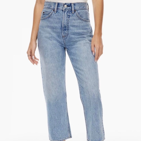 Aritzia Denim Forum The Pin-Up Super High Straight Size 26 - Picture 1 of 13